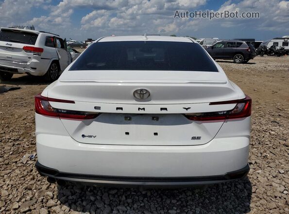 4T1DAACK1SU501164 2025 TOYOTA CAMRY White Вид ззаду