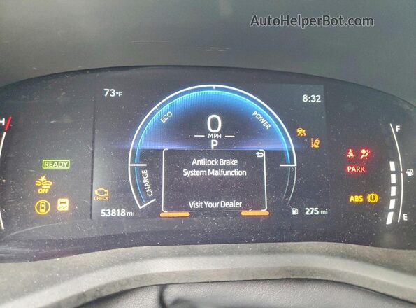 4T1DAACK1SU501164 2025 TOYOTA CAMRY White Вид щитка приладів