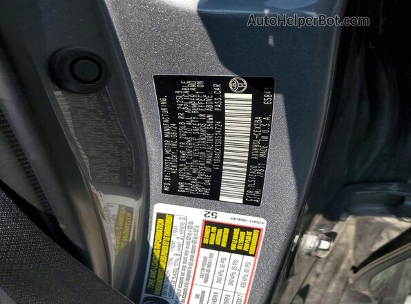 4T1DAACK1SU514724 2025 TOYOTA CAMRY Silver ძრავის განყოფილების ხედი