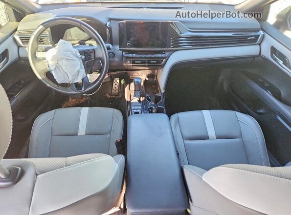 4T1DAACK1SU529126 2025 TOYOTA CAMRY Gray Widok deski rozdzielczej