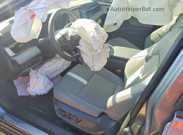 4T1DAACK1SU643918 2025 TOYOTA CAMRY Gray Vista interior delantera