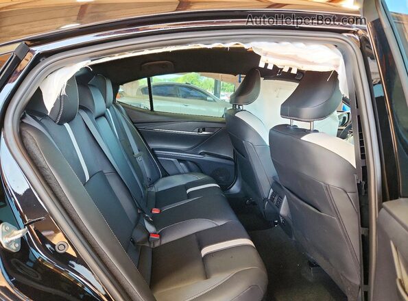 4T1DAACK1TU226980 2026 TOYOTA CAMRY Black უკანა სავარძლების ხედი