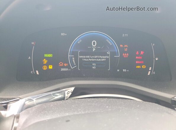 4T1DAACK1TU227692 2026 TOYOTA CAMRY Gray Вид щитка приладів