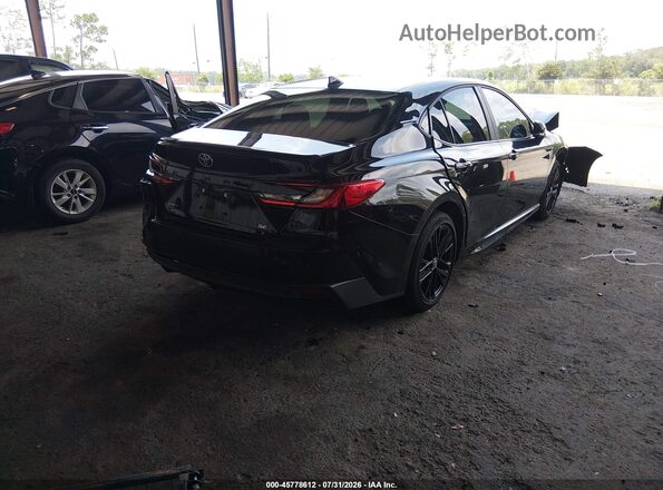 4T1DAACK1TU266248 2026 TOYOTA CAMRY Black Задня права чверть