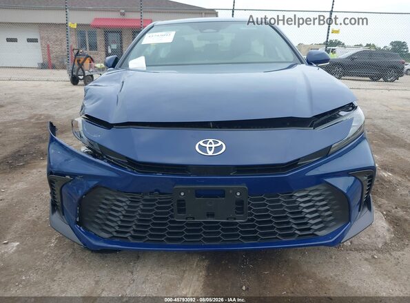 4T1DAACK1TU292154 2026 TOYOTA CAMRY Blue ხელსაწყოთა პანელის ხედი
