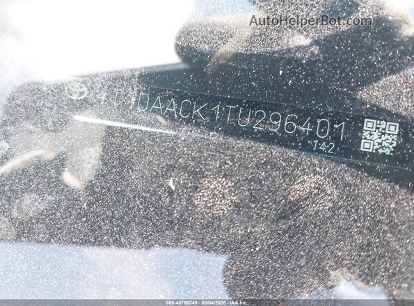 4T1DAACK1TU296401 2026 TOYOTA CAMRY Black Вид підкапотного простору