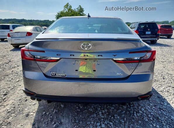 4T1DAACK1TU669923 2026 TOYOTA CAMRY Gray Vista trasera