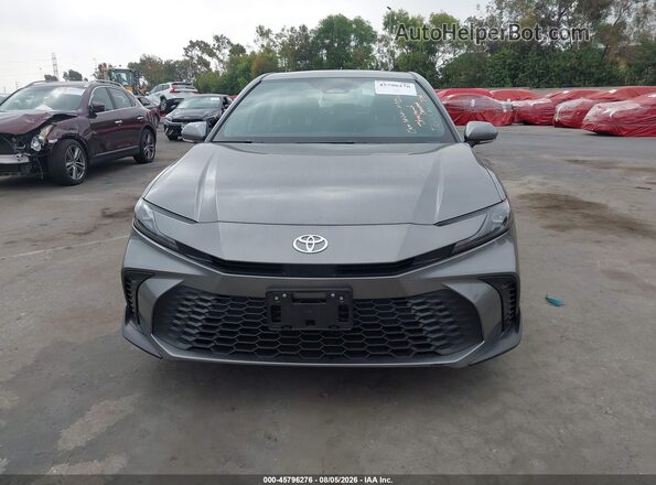 4T1DAACK1TU701317 2026 TOYOTA CAMRY Gray ხელსაწყოთა პანელის ხედი