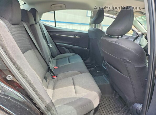 4T1DAACK2SU010120 2025 TOYOTA CAMRY Black Հետևի նստատեղերի տեսք