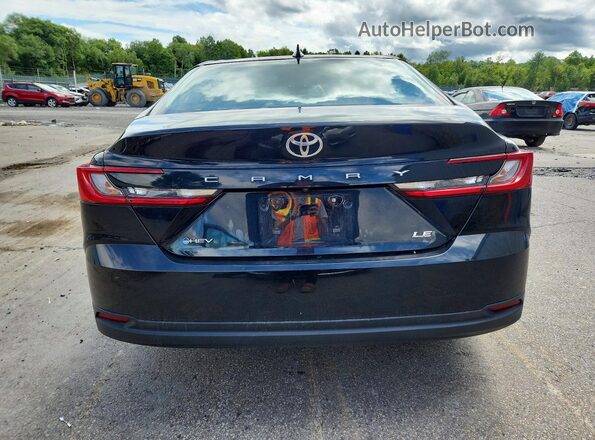 4T1DAACK2SU010120 2025 TOYOTA CAMRY Black Հետևի տեսք