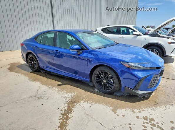 4T1DAACK2SU036023 2025 TOYOTA CAMRY Blue Front right
