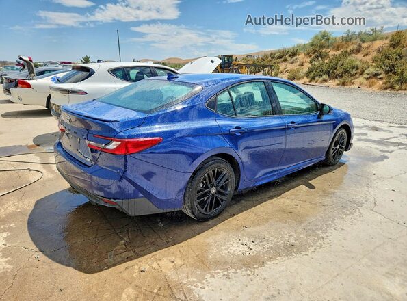 4T1DAACK2SU036023 2025 TOYOTA CAMRY Blue Rear right