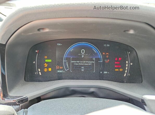 4T1DAACK2SU036023 2025 TOYOTA CAMRY Blue Instrument cluster view