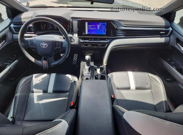 4T1DAACK2SU036331 2025 TOYOTA CAMRY Black Вид панелі приладів