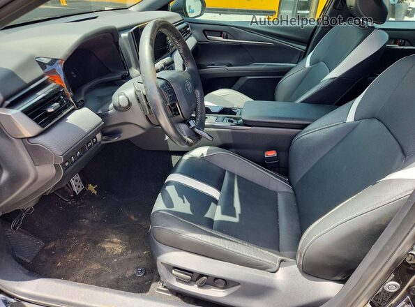 4T1DAACK2SU036331 2025 TOYOTA CAMRY Black Вид салону спереду