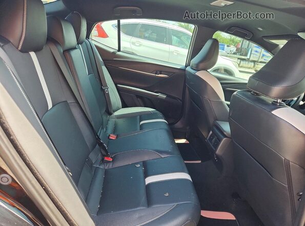 4T1DAACK2SU036331 2025 TOYOTA CAMRY Black Вид задніх сидінь