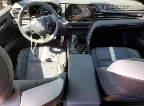 4T1DAACK2SU053985 2025 TOYOTA CAMRY Серый Вид панели приборов