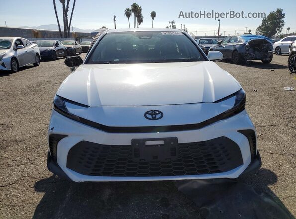 4T1DAACK2SU062444 2025 TOYOTA CAMRY White Vista frontal