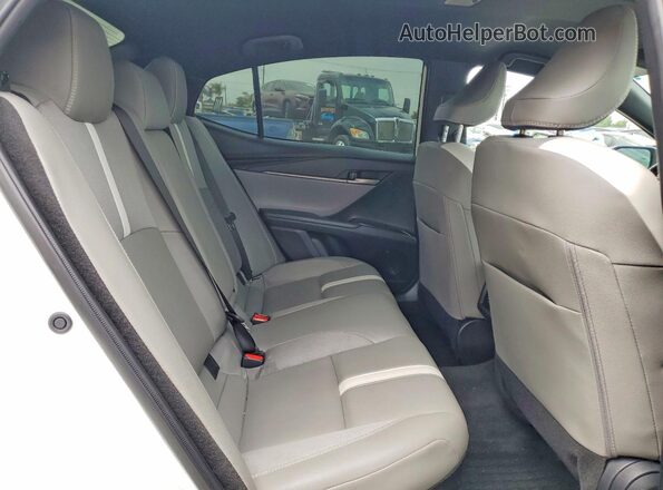 4T1DAACK2SU085044 2025 TOYOTA CAMRY Белый Вид задних сидений