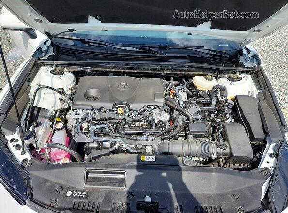 4T1DAACK2SU095766 2025 TOYOTA CAMRY Белый Вид задней части салона