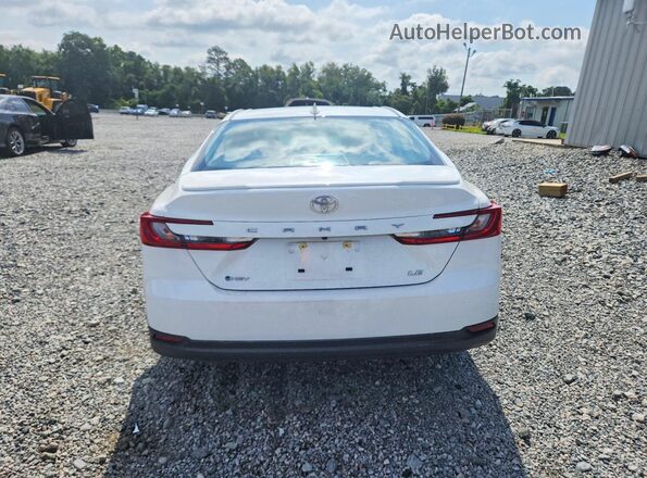 4T1DAACK2SU095766 2025 TOYOTA CAMRY Белый Вид сзади