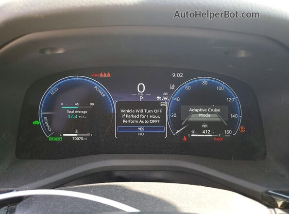 4T1DAACK2SU102361 2025 TOYOTA CAMRY Black Widok zestawu wskaźników