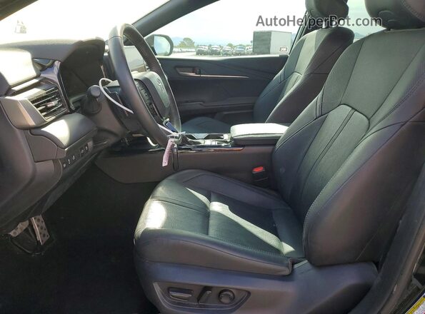 4T1DAACK2SU102361 2025 TOYOTA CAMRY Black Widok wnętrza z przodu