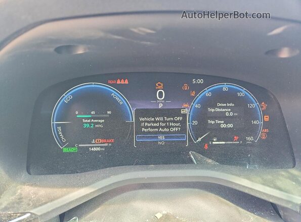 4T1DAACK2SU103719 2025 TOYOTA CAMRY Blue Instrument cluster view