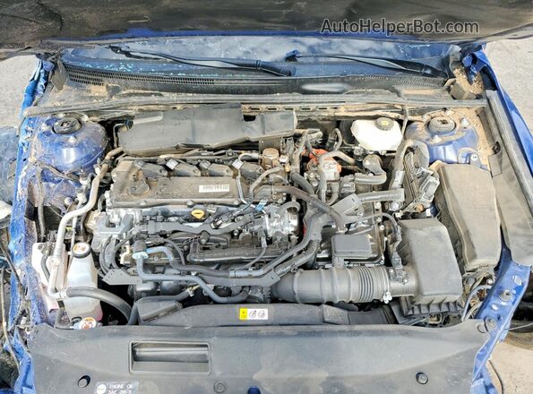 4T1DAACK2SU103719 2025 TOYOTA CAMRY Blue Rear interior view