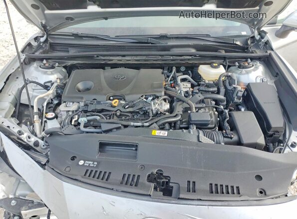 4T1DAACK2SU103879 2025 TOYOTA CAMRY Серебряный Вид задней части салона