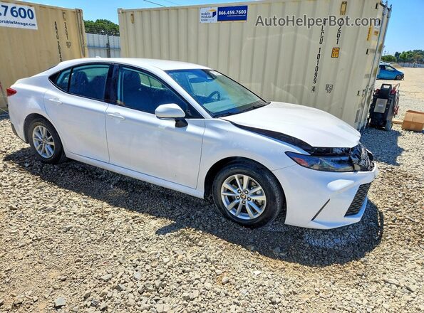 4T1DAACK2SU116678 2025 TOYOTA CAMRY White Front right