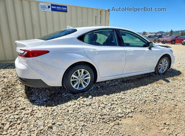 4T1DAACK2SU116678 2025 TOYOTA CAMRY White Rear right