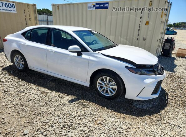 4T1DAACK2SU116678 2025 TOYOTA CAMRY White 