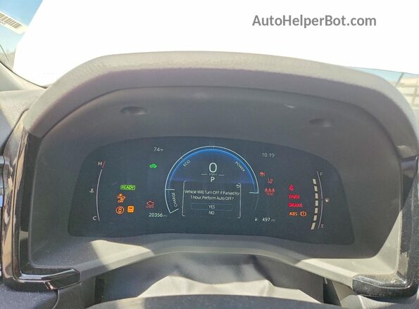 4T1DAACK2SU116678 2025 TOYOTA CAMRY White Instrument cluster view