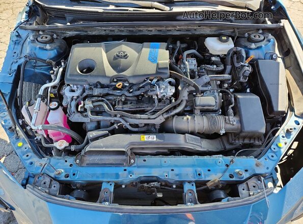 4T1DAACK2SU119130 2025 TOYOTA CAMRY Blue Սալոնի հետևի տեսք