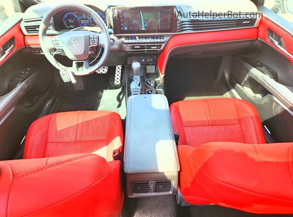 4T1DAACK2SU151818 2025 TOYOTA CAMRY White Вид панелі приладів