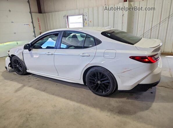 4T1DAACK2SU168313 2025 TOYOTA CAMRY White Հետևի ձախ