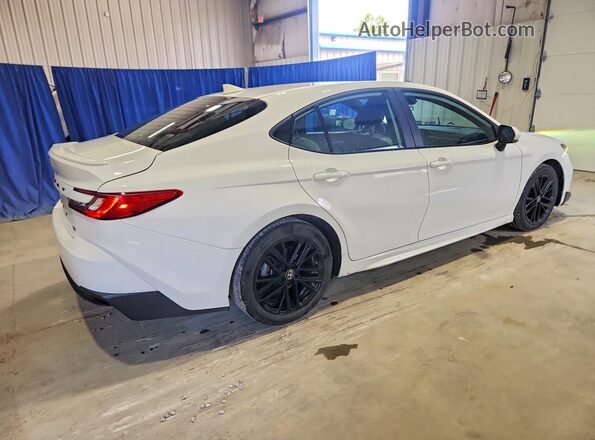 4T1DAACK2SU168313 2025 TOYOTA CAMRY White Հետևի աջ