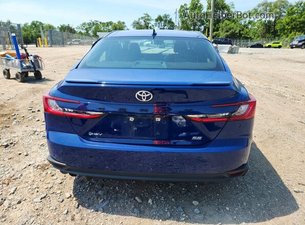 4T1DAACK2SU169784 2025 TOYOTA CAMRY Blue Vista trasera