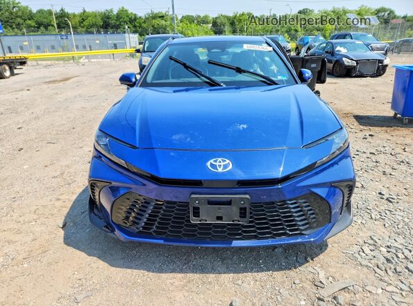 4T1DAACK2SU169784 2025 TOYOTA CAMRY Blue Vista frontal