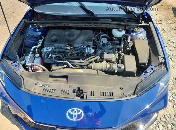 4T1DAACK2SU169784 2025 TOYOTA CAMRY Blue Vista interior trasera