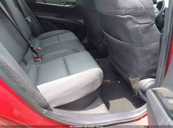 4T1DAACK2SU195852 2025 TOYOTA CAMRY Red VIN კოდის სტიკერის ხედი
