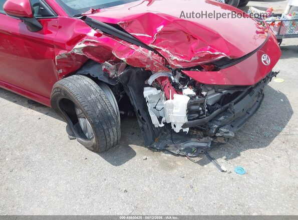 4T1DAACK2SU195852 2025 TOYOTA CAMRY Red წინა ხედი