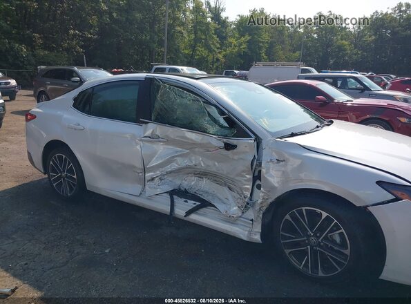 4T1DAACK2SU200466 2025 TOYOTA CAMRY White Դիմացի տեսք