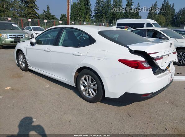 4T1DAACK2SU501352 2025 TOYOTA CAMRY White Tył lewy