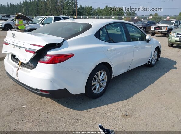 4T1DAACK2SU501352 2025 TOYOTA CAMRY White Tył prawy