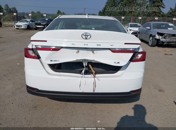 4T1DAACK2SU501352 2025 TOYOTA CAMRY White 