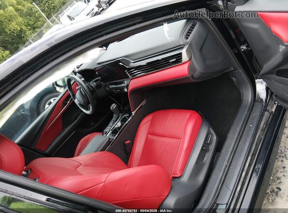 4T1DAACK2SU537977 2025 TOYOTA CAMRY Black Widok wnętrza z przodu
