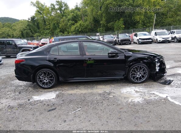 4T1DAACK2SU537977 2025 TOYOTA CAMRY Black Widok wnętrza z tyłu