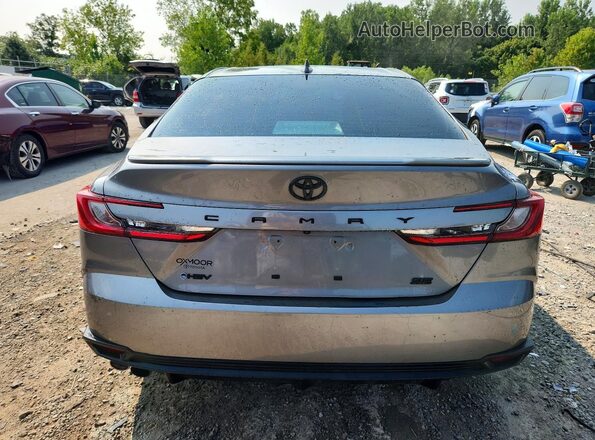 4T1DAACK2SU538496 2025 TOYOTA CAMRY Gray Вид ззаду